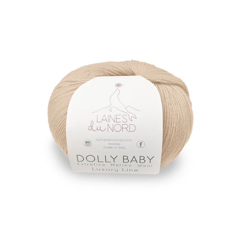 Dolly Baby – Laines du Nord 100% Lana Merino Extrafine Irrestringibile