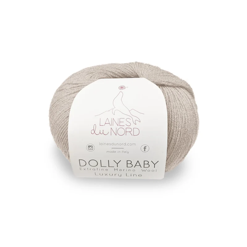 Dolly Baby – Laines du Nord 100% Lana Merino Extrafine Irrestringibile