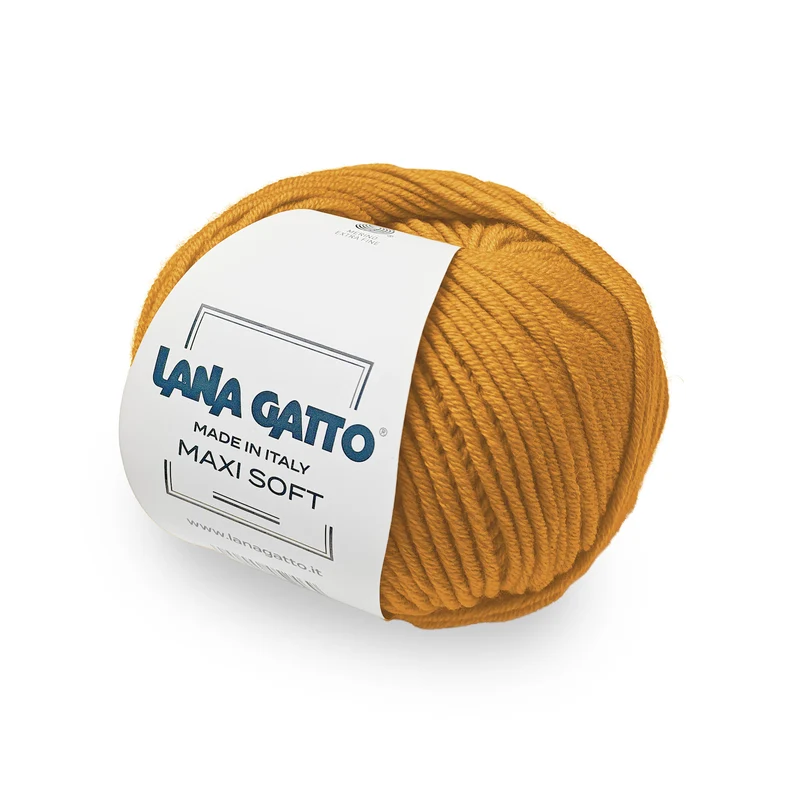 Maxi Soft - Lana Gatto 100% Lana Merino Extrafine Irrestringibile