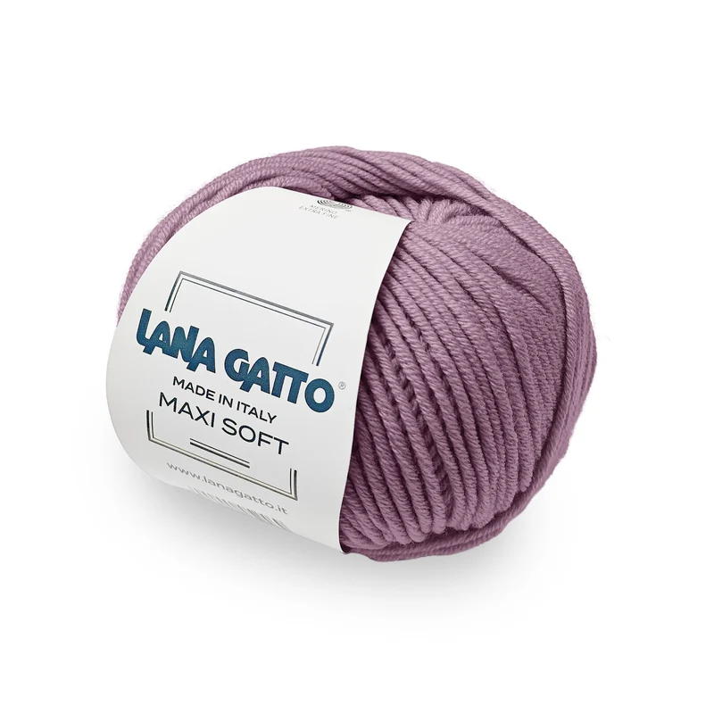 Maxi Soft - Lana Gatto 100% Lana Merino Extrafine Irrestringibile