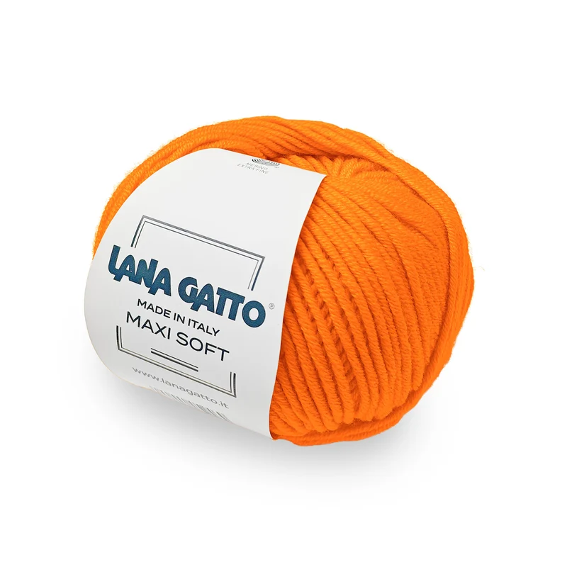 Maxi Soft - Lana Gatto 100% Lana Merino Extrafine Irrestringibile