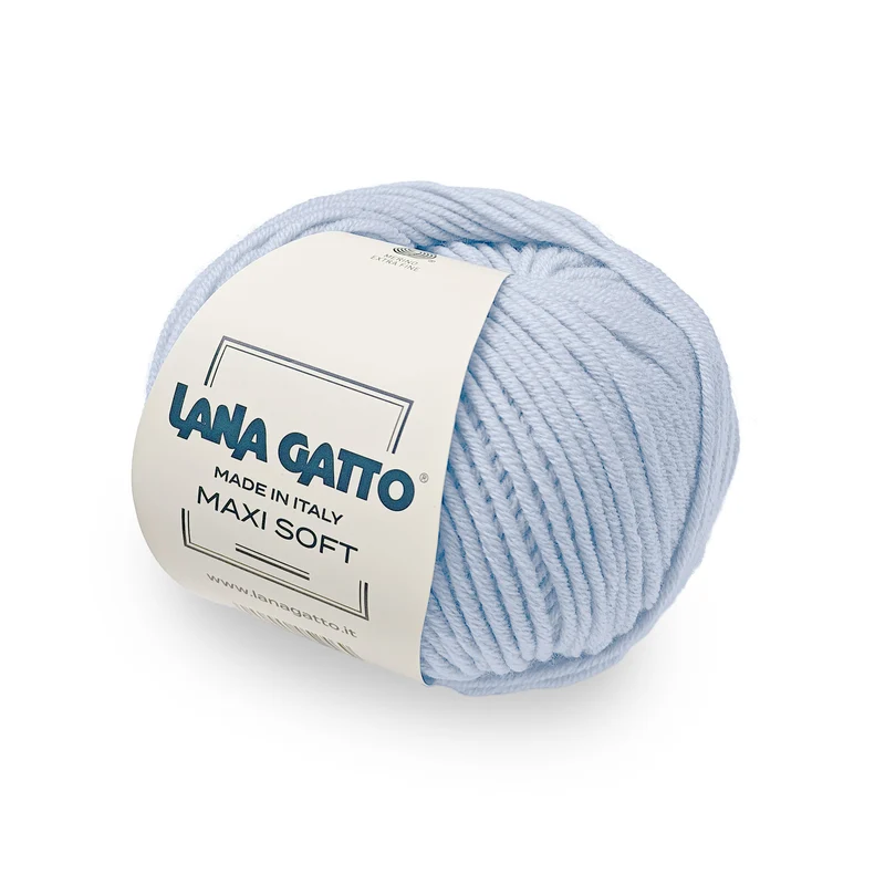 Maxi Soft - Lana Gatto 100% Lana Merino Extrafine Irrestringibile