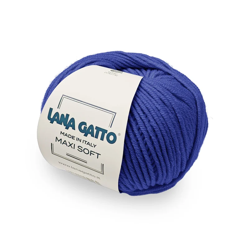 Maxi Soft - Lana Gatto 100% Lana Merino Extrafine Irrestringibile