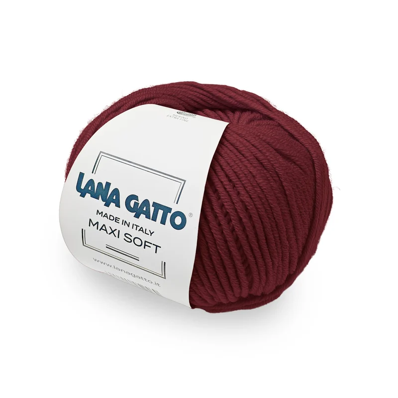Maxi Soft - Lana Gatto 100% Lana Merino Extrafine Irrestringibile