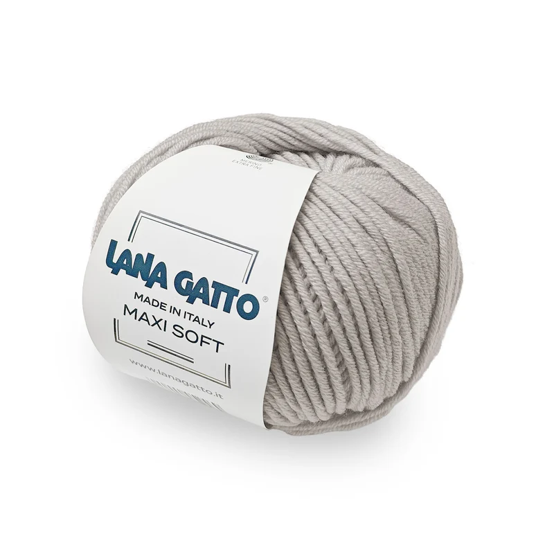 Maxi Soft - Lana Gatto 100% Lana Merino Extrafine Irrestringibile