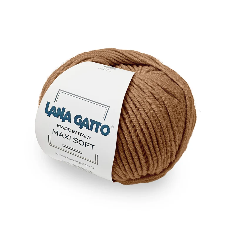 Maxi Soft - Lana Gatto 100% Lana Merino Extrafine Irrestringibile