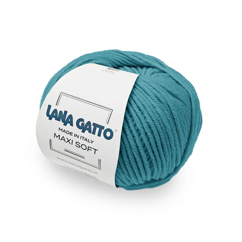 Maxi Soft - Lana Gatto 100% Lana Merino Extrafine Irrestringibile