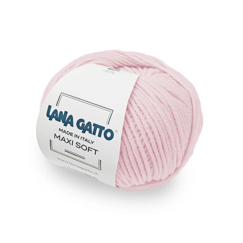 Maxi Soft - Lana Gatto 100% Lana Merino Extrafine Irrestringibile