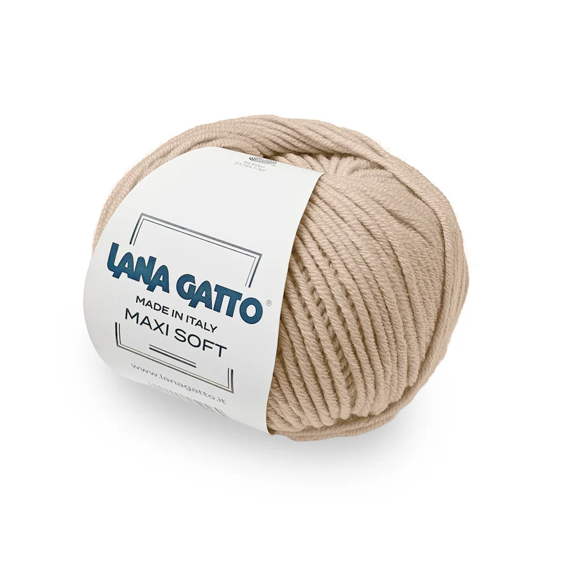 Maxi Soft - Lana Gatto 100% Lana Merino Extrafine Irrestringibile