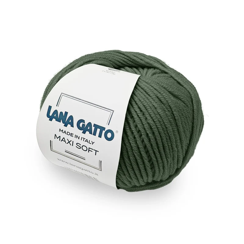 Maxi Soft - Lana Gatto 100% Lana Merino Extrafine Irrestringibile