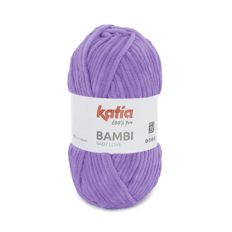 Katia Bambi - Filato Ciniglia 100% Poliestere 100gr