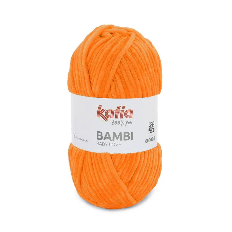 Katia Bambi - Filato Ciniglia 100% Poliestere 100gr