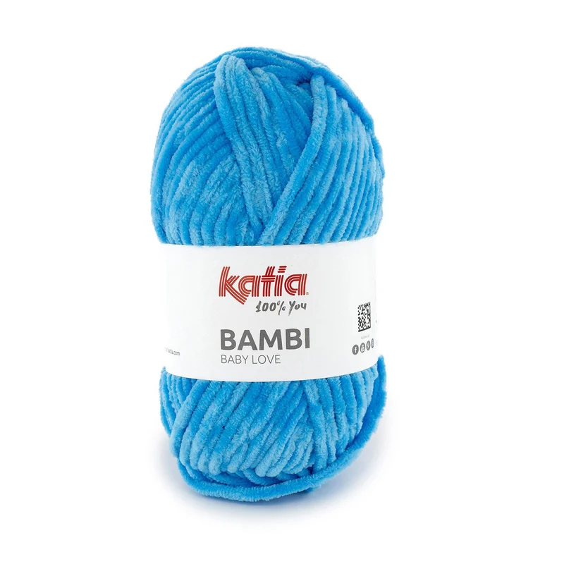 Katia Bambi - Filato Ciniglia 100% Poliestere 100gr