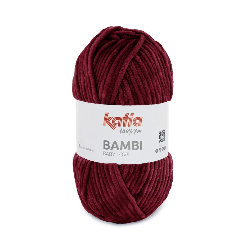 Katia Bambi - Filato Ciniglia 100% Poliestere 100gr