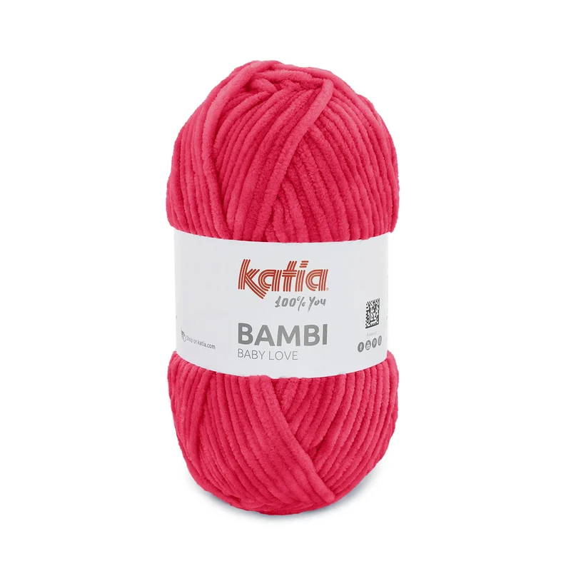 Katia Bambi - Filato Ciniglia 100% Poliestere 100gr