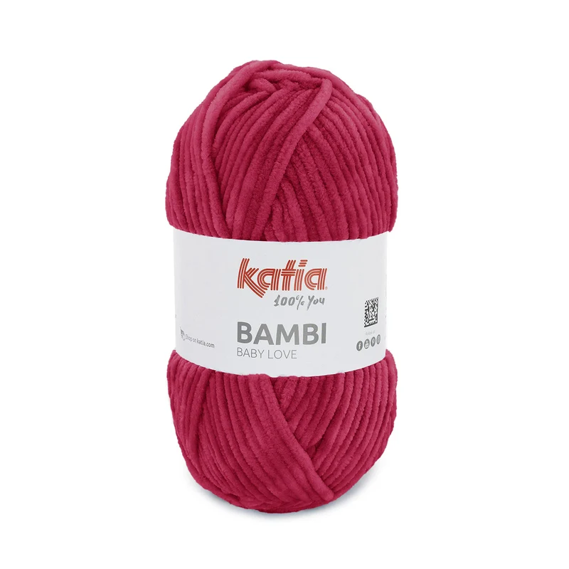 Katia Bambi - Filato Ciniglia 100% Poliestere 100gr