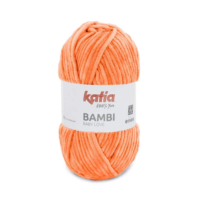 Katia Bambi - Filato Ciniglia 100% Poliestere 100gr