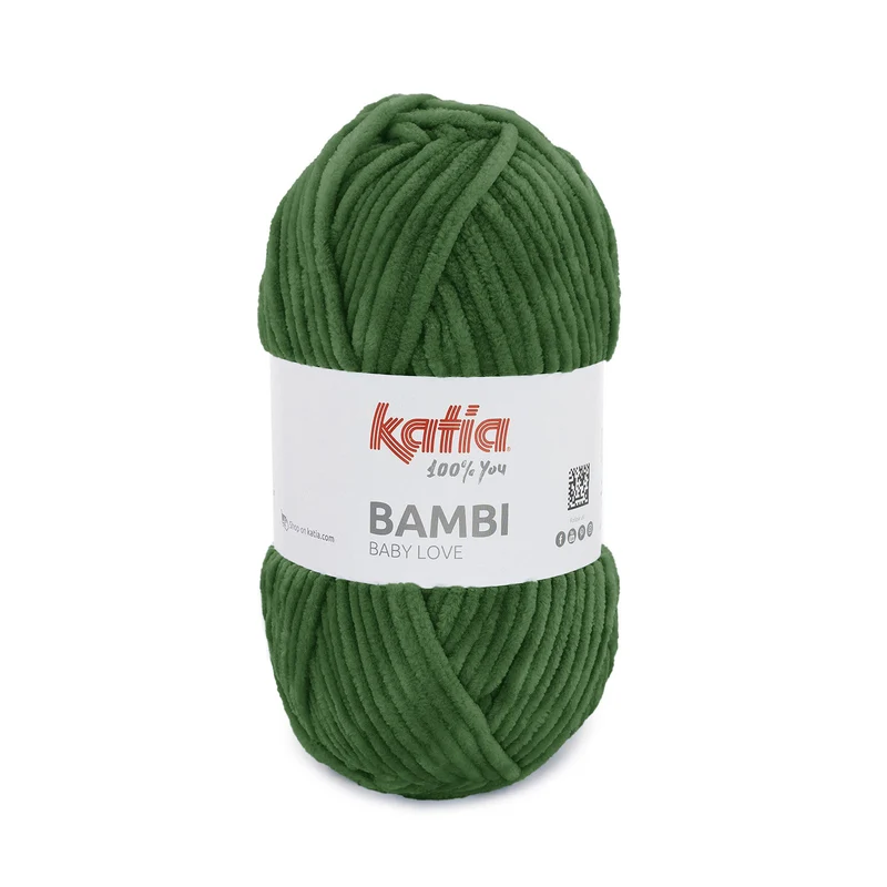 Katia Bambi - Filato Ciniglia 100% Poliestere 100gr