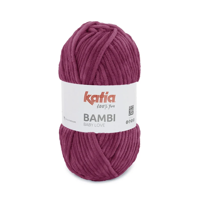 Katia Bambi - Filato Ciniglia 100% Poliestere 100gr
