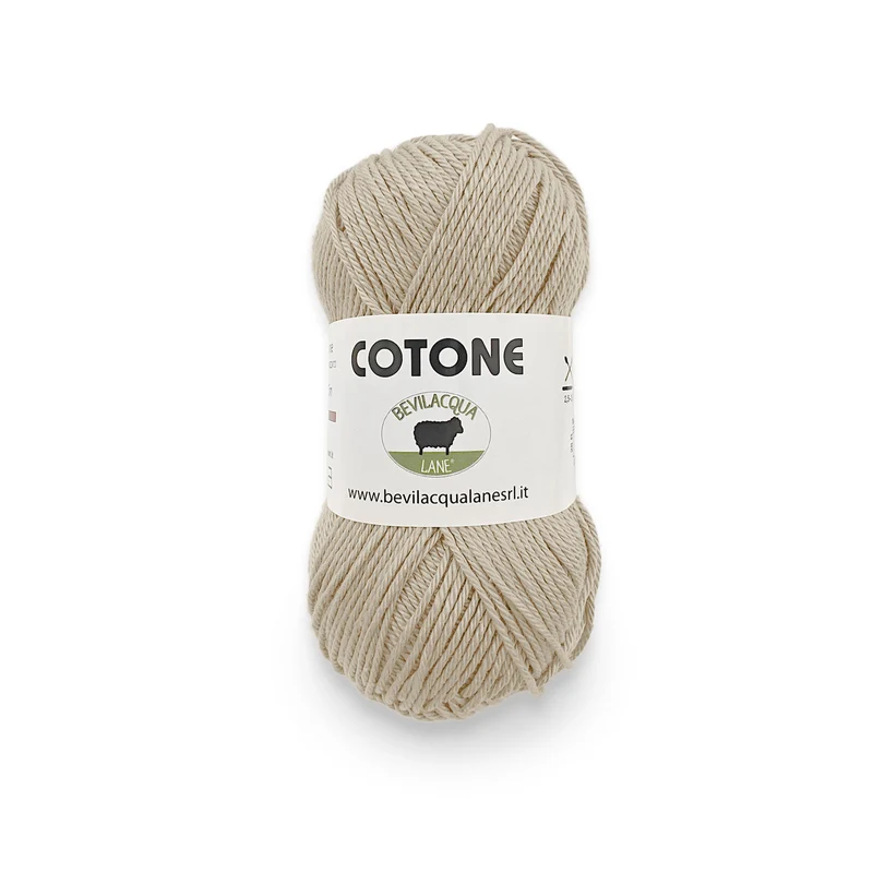 Cotone filato 100% Cotone Gasato e Mercerizzato