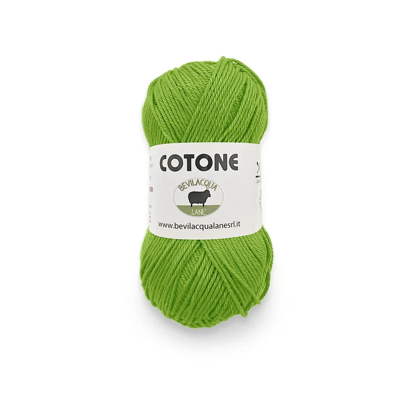 Cotone filato 100% Cotone Gasato e Mercerizzato