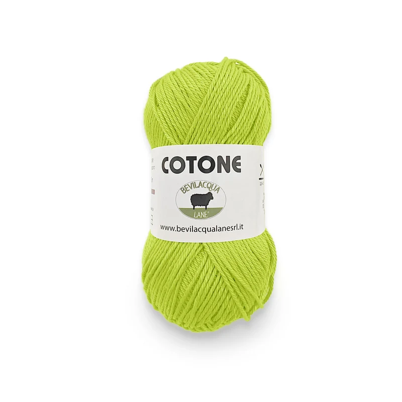 Cotone filato 100% Cotone Gasato e Mercerizzato