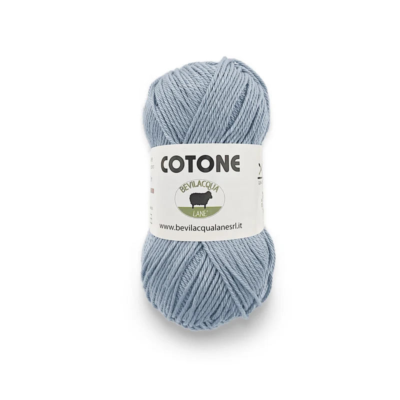 Cotone filato 100% Cotone Gasato e Mercerizzato