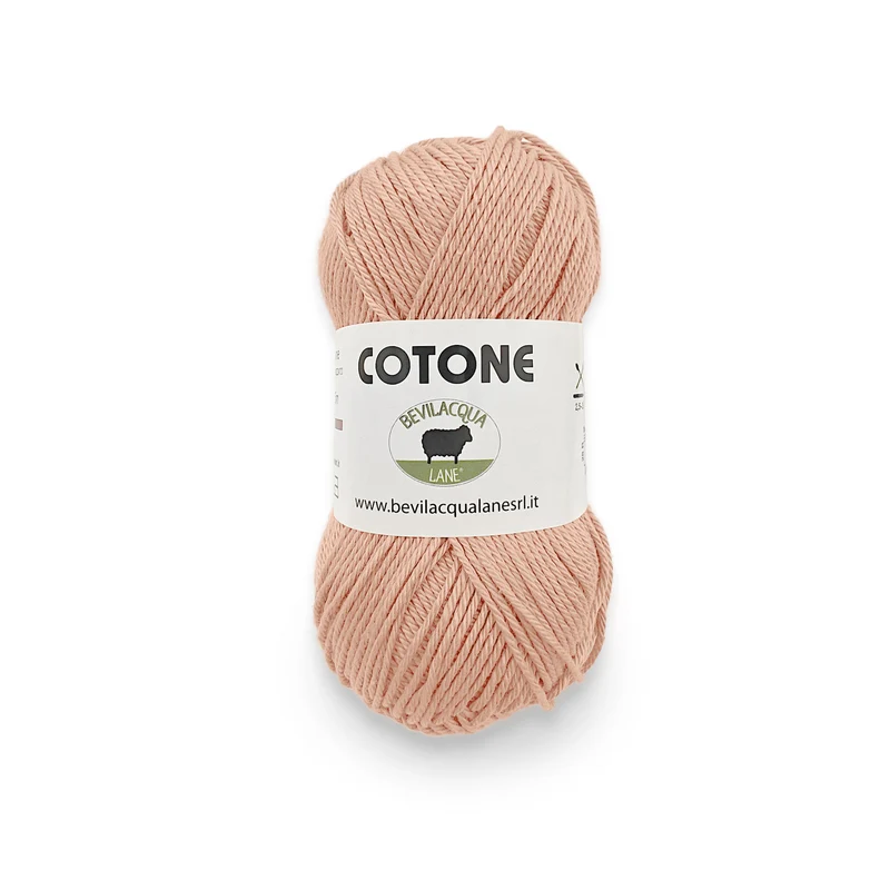 Cotone filato 100% Cotone Gasato e Mercerizzato