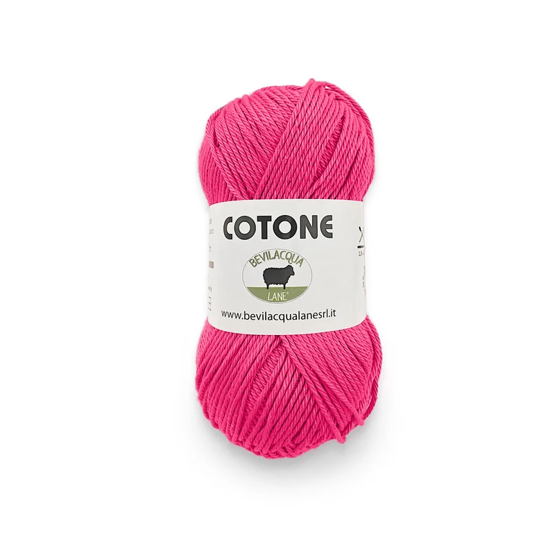 Cotone filato 100% Cotone Gasato e Mercerizzato