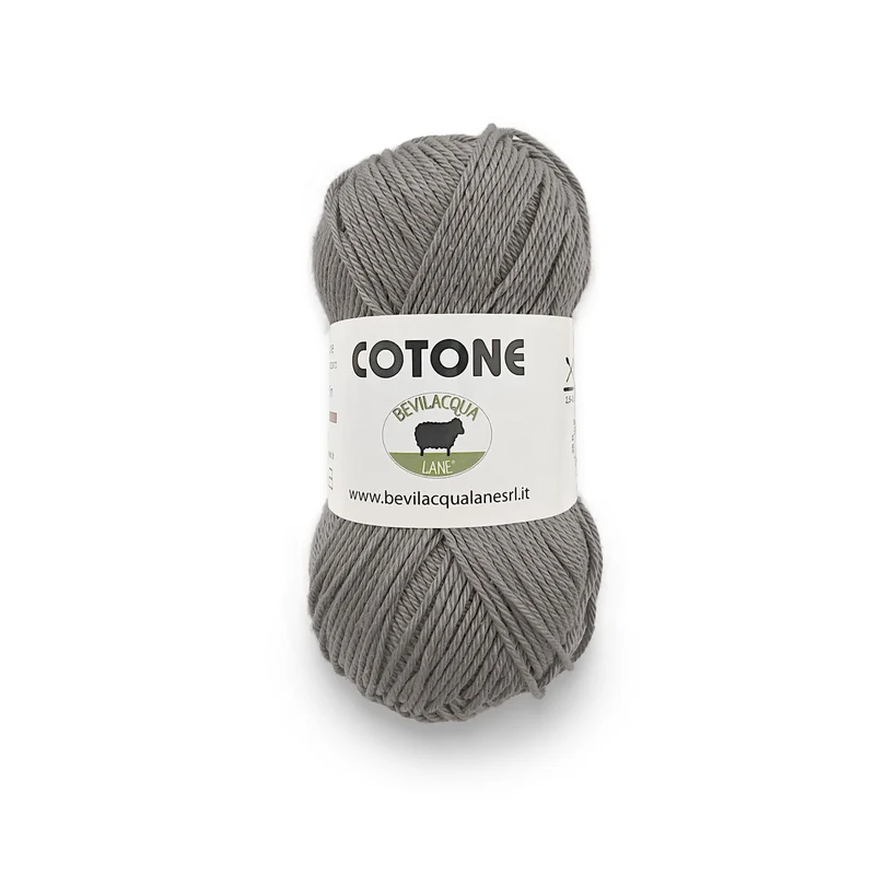 Cotone filato 100% Cotone Gasato e Mercerizzato