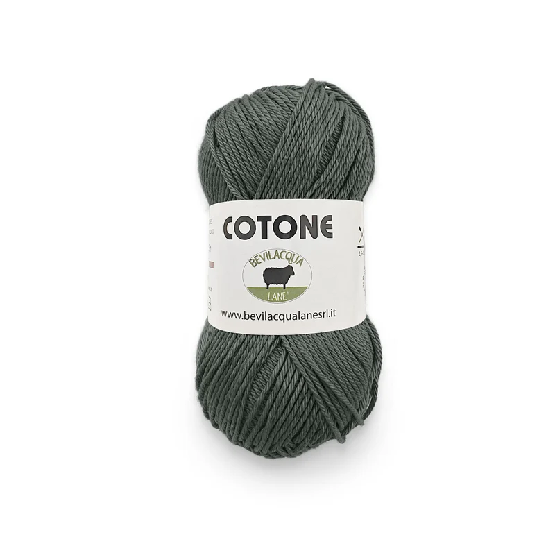 Cotone filato 100% Cotone Gasato e Mercerizzato