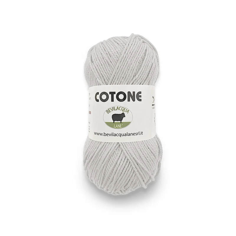 Cotone filato 100% Cotone Gasato e Mercerizzato