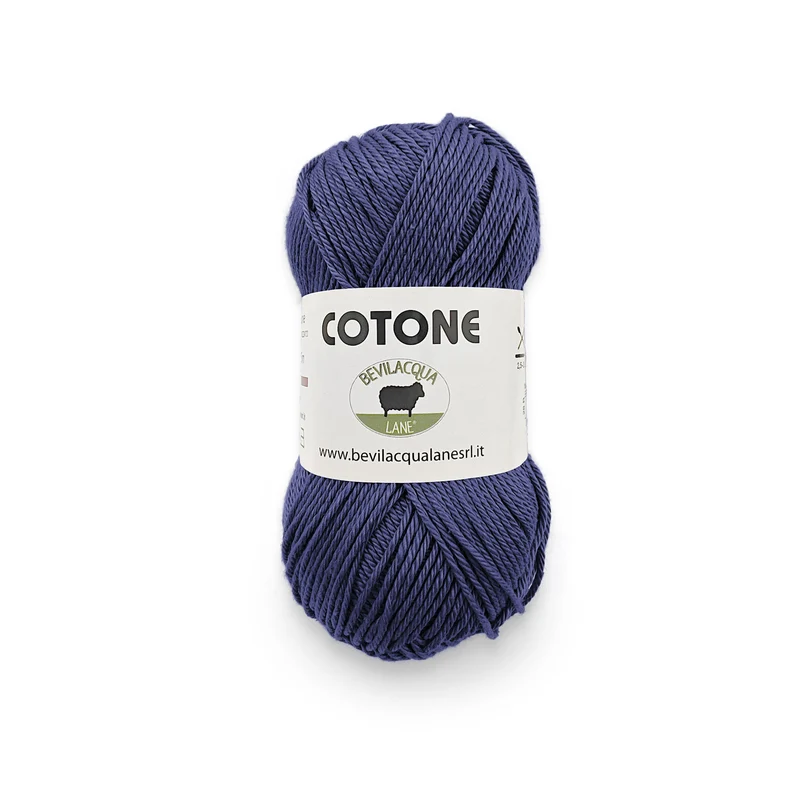 Cotone filato 100% Cotone Gasato e Mercerizzato