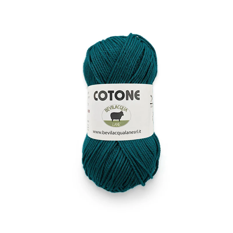 Cotone filato 100% Cotone Gasato e Mercerizzato
