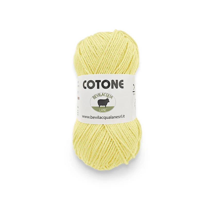 Cotone filato 100% Cotone Gasato e Mercerizzato