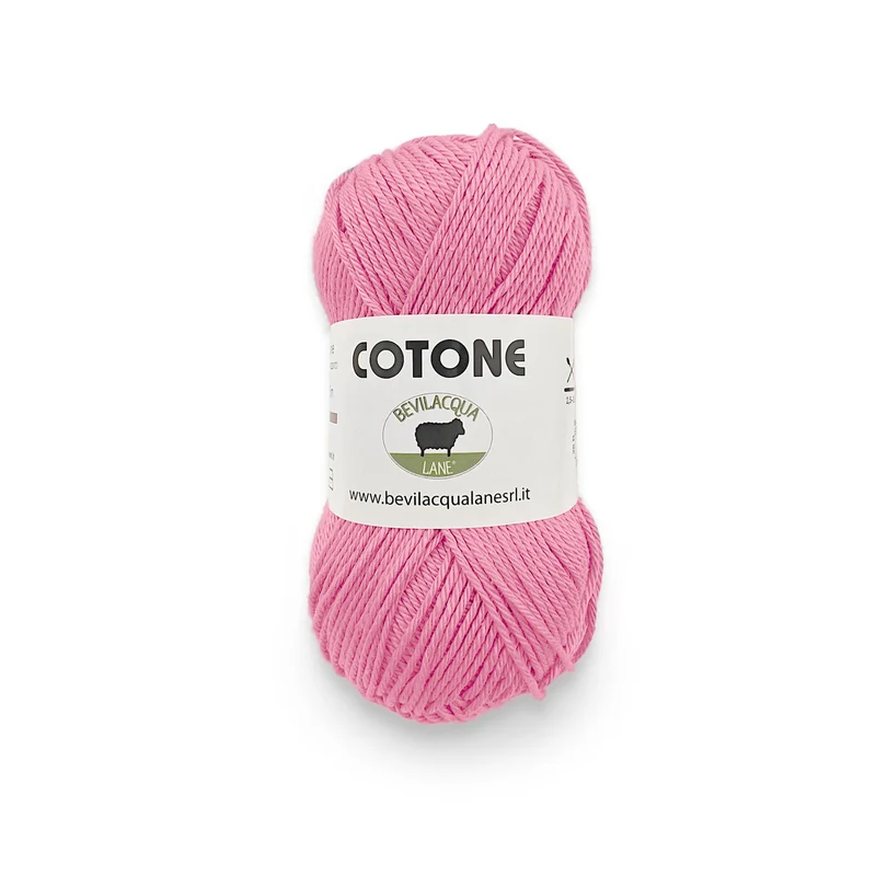 Cotone filato 100% Cotone Gasato e Mercerizzato