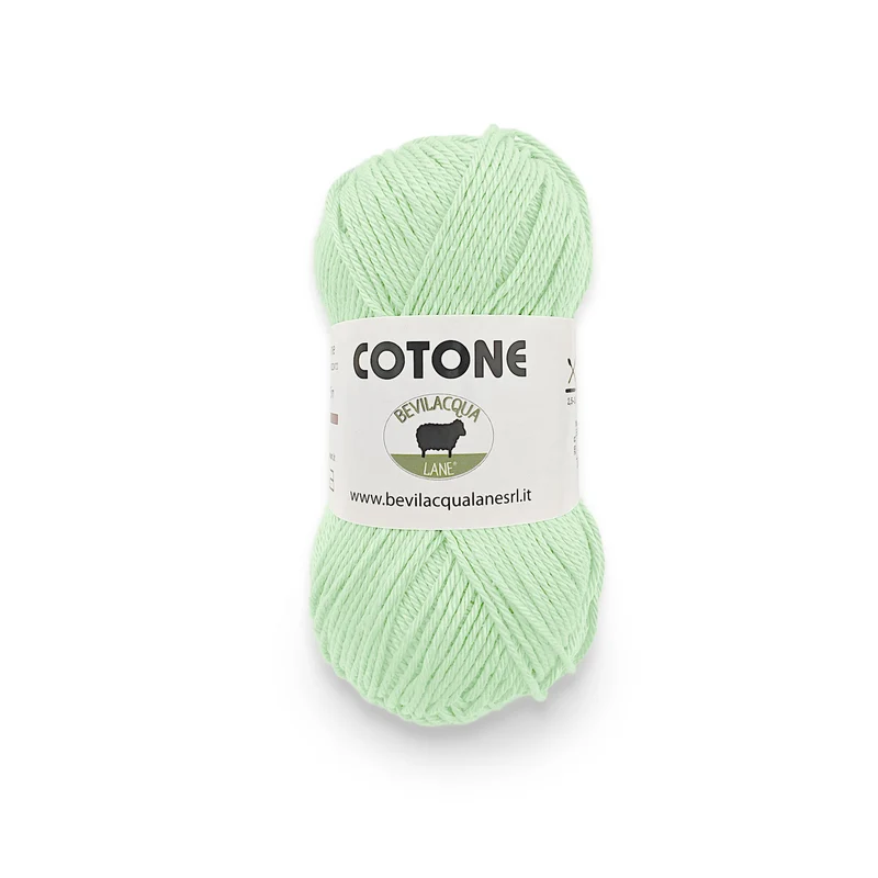 Cotone filato 100% Cotone Gasato e Mercerizzato