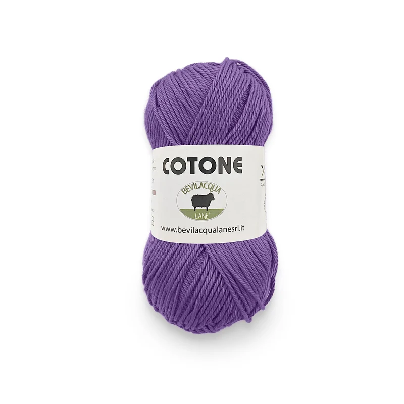 Cotone filato 100% Cotone Gasato e Mercerizzato