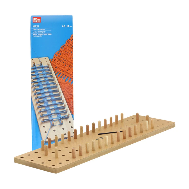 Telaio Prym MAXI in Legno per Lana e Cotone – 48 x 14 cm