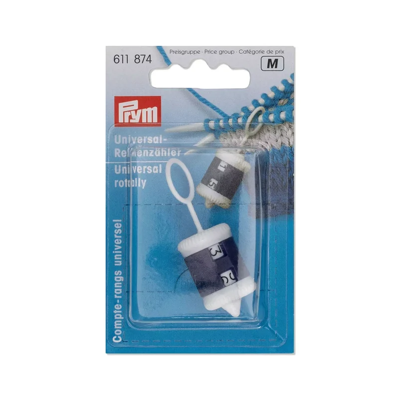 Contagiri Universale Prym Girevole a Doppia Cifra con Occhiello 10 mm