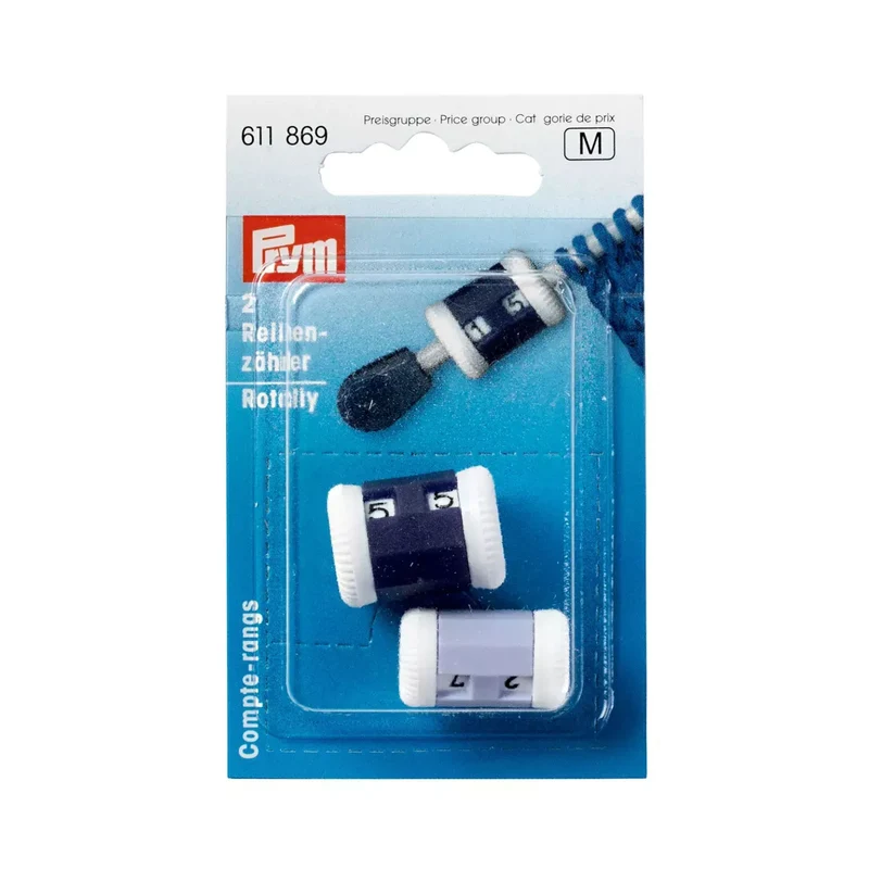 Contagiri Prym Doppia Cifra per Maglia e Uncinetto – Set da 2 Pezzi