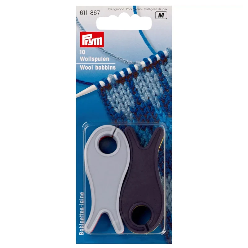 Bobine Piccole Prym per Jacquard – Set 10 pz in Plastica