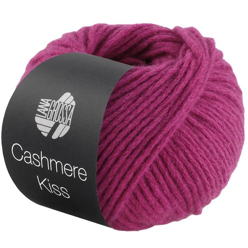 Lana Grossa Cashmere Kiss 125 fuchsia 25g