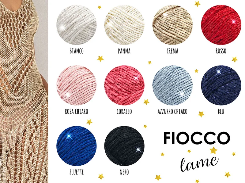 COTONE FIOCCO LAME'