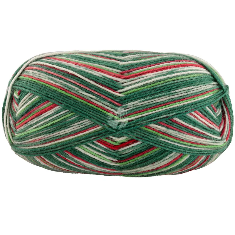 Lana Grossa Weihnachten Sockenwolle 622 150g