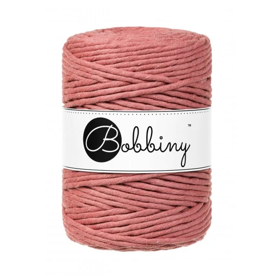 Bobbiny Makramee-Kordel, einfach gedreht, 5 mm, PEONY