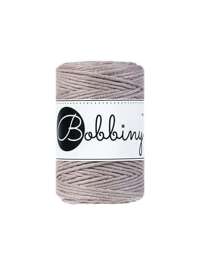 Bobbiny Makramee-Kordel, einfach gedreht, 1,5 mm, pearl