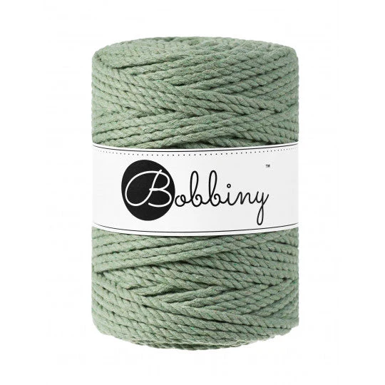 Bobbiny Makramee-Kordel, dreifach gedreht, 5 mm, eucalyptus green 3PLY MAKRAMEE-SCHNUR