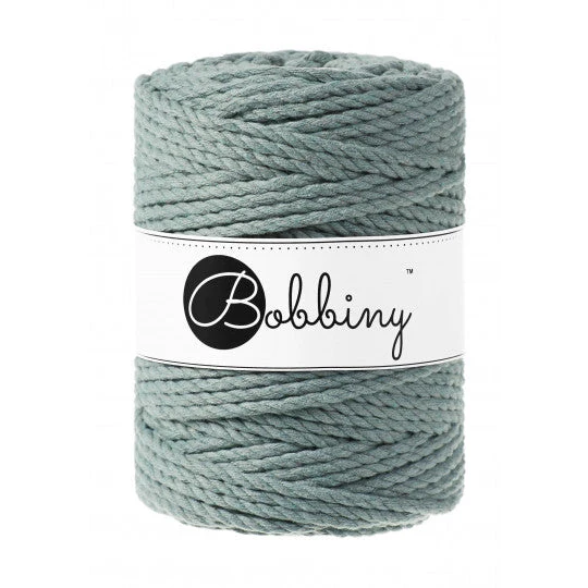 Bobbiny Makramee-Kordel, dreifach gedreht, 5 mm, laurel 3PLY MAKRAMEE-SCHNUR