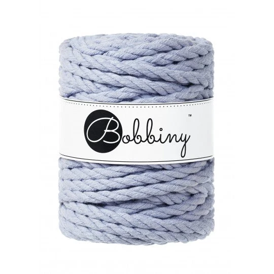 Bobbiny Makramee-Kordel, dreifach gedreht, 9 mm, iris - limitierte Auflage 3PLY MAKRAMEE-SCHNUR